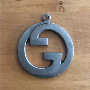Vintage silver Gucci pendant
